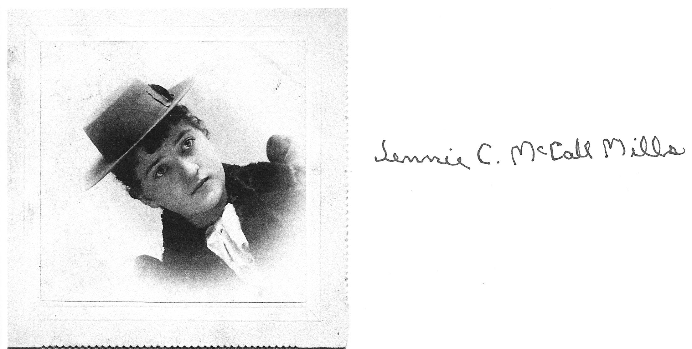 Horace's mother Jennie Mills